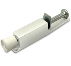 Deurvastzetter voetstift 30x165 mm wit