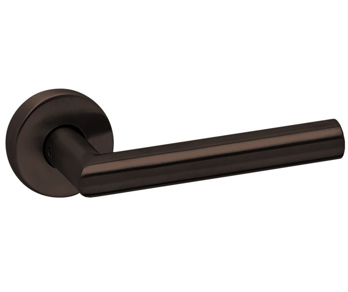 Deurkruk op rozet TIPO brons