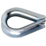 Kous 05-06 mm staal verzinkt