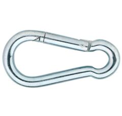 Karabijnhaak 100x10 mm verzinkt