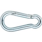 Karabijnhaak 40x4 mm verzinkt