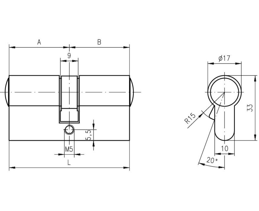 DOM ix TwinStar cilinder SKG3