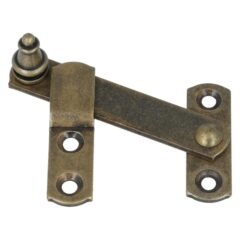 Luikoverslag 80 x 46 mm messing antiek