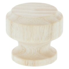 Intersteel Knop 37 mm recht met rand essenhout