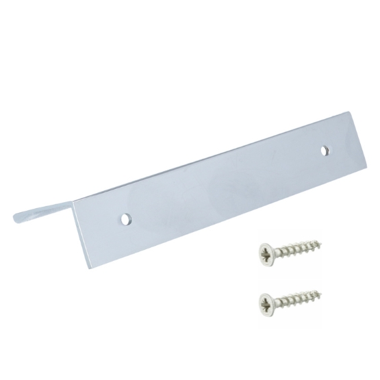 Profielgreep Chroom 192 mm aluminium