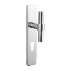 Lavuzo deurkruk Pesaro rvs met rechthoekig schild PC72