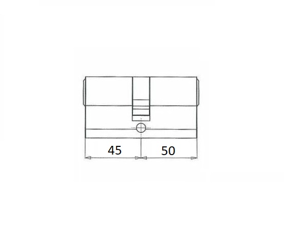 Veiligheidscilinder 45/50 Iseo F6 Extra S SKG3 - Afbeelding 3