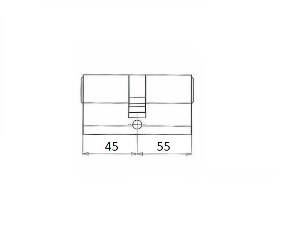 Veiligheidscilinder 45/55 Iseo F6 Extra S SKG3 - Afbeelding 3