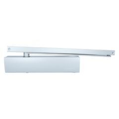 Deurdranger GEZE TS 5000 L inclusief glijarm zilver