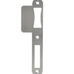 Sluitplaat lange lip 48 mm tonrolslot rvs