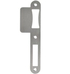 Sluitplaat lange lip 48 mm tonrolslot rvs