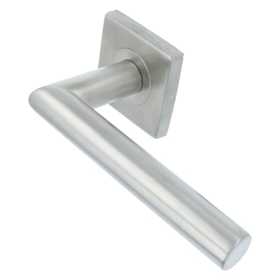 Deurkruk Mateo Op Vierkante Rozet RVS