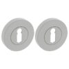Intersteel sleutelrozetten verdekt ø52x10mm met nokken wit