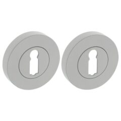 Intersteel sleutelrozetten verdekt ø52x10mm met nokken wit