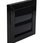 Starx lamelrooster 155 x 155 mm zwart