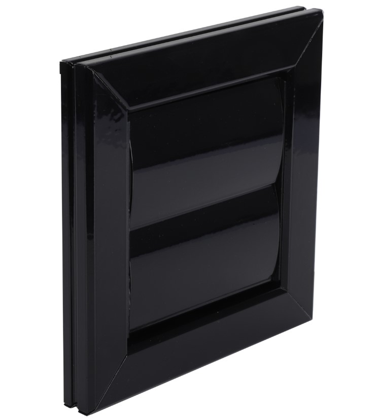 Starx lamelrooster 155 x 155 mm zwart