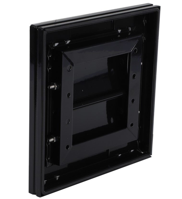 Starx lamelrooster 155 x 155 mm zwart