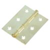 DX Smalscharnier met vaste pen 50×39 mm vermessingd