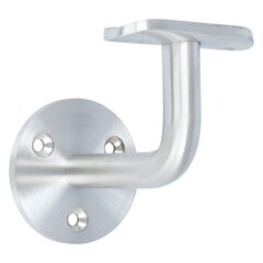 Leuninghouder opschroevend hol zadel rvs