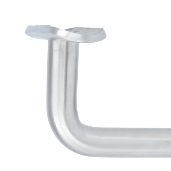 Leuninghouder blind hol zadel rvs