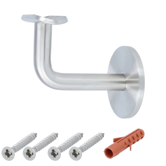 Leuninghouder blind hol zadel rvs