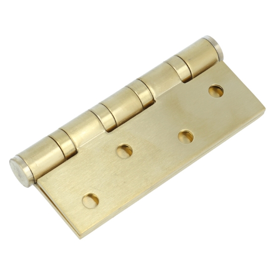 Kogellagerscharnier 101x76 mm goud 2 stuks