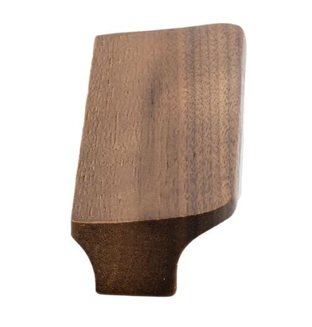 Greep Holsted Walnoot gelakt 64 mm