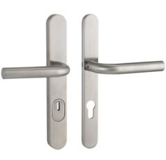 SKG3 PC72 kruk L op ovaal smal schild PRIO + kerntrekbeveiliging RVS