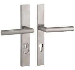 SKG3 PC92 kruk T op rechthoekig smal schild PRIO + kerntrekbeveiliging RVS