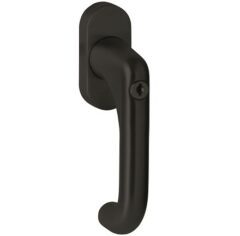 Draaikiepgarnituur Uno afsluitbaar SKG2 zwart