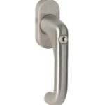 Draaikiepgarnituur Uno afsluitbaar SKG2 rvs mat