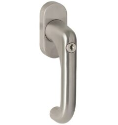 Draaikiepgarnituur Uno afsluitbaar SKG2 rvs mat