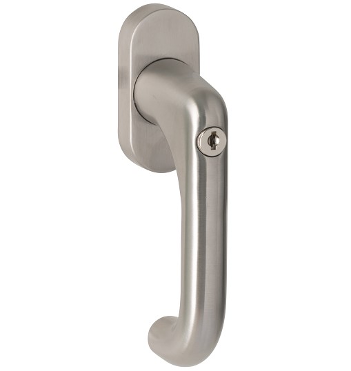 Draaikiepgarnituur Uno afsluitbaar SKG2 rvs mat