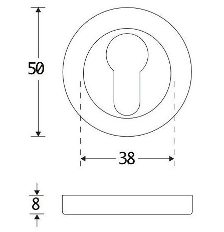 Set van twee PC-Plaatjes Vivo BB messing antiek brons