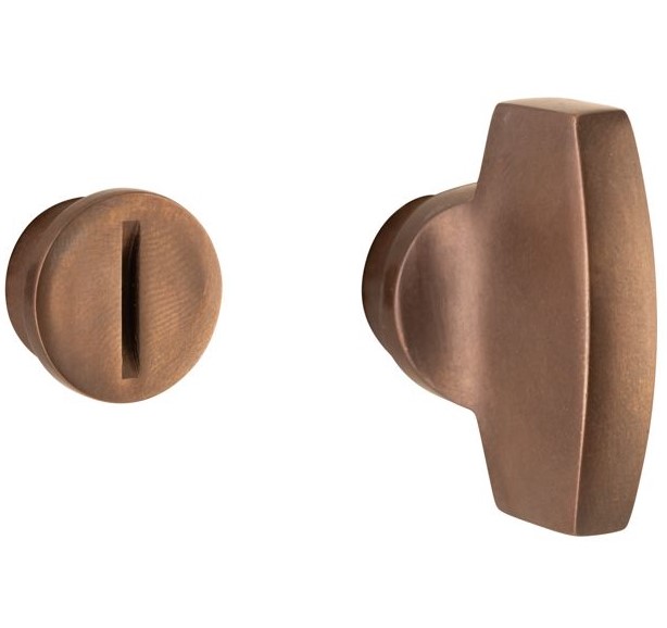 WC olive 5-8 mm Piatto messing antiek brons