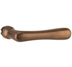 Deurkruk Linea messing antiek brons