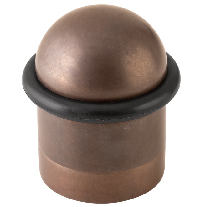 Deurstopper rond Ø32mm messing antiek brons