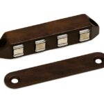 Magneetsnapper Super Polair 8 kg opbouw walnoot bruin