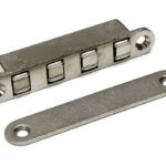 Magneetsnapper super polair inlatend 8 kg vernikkeld tot 300°C