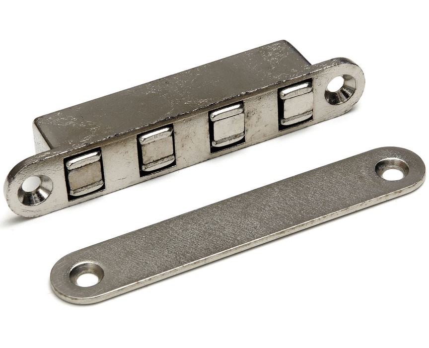 Magneetsnapper super polair inlatend 8 kg vernikkeld tot 300°C