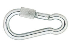 Karabijnhaak met Schroef C-DIN 5299 160x13 mm RVS AISI 316