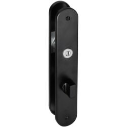 Impresso schild WC63/8 - rond - 230 x 9 x 40 mm - zwart