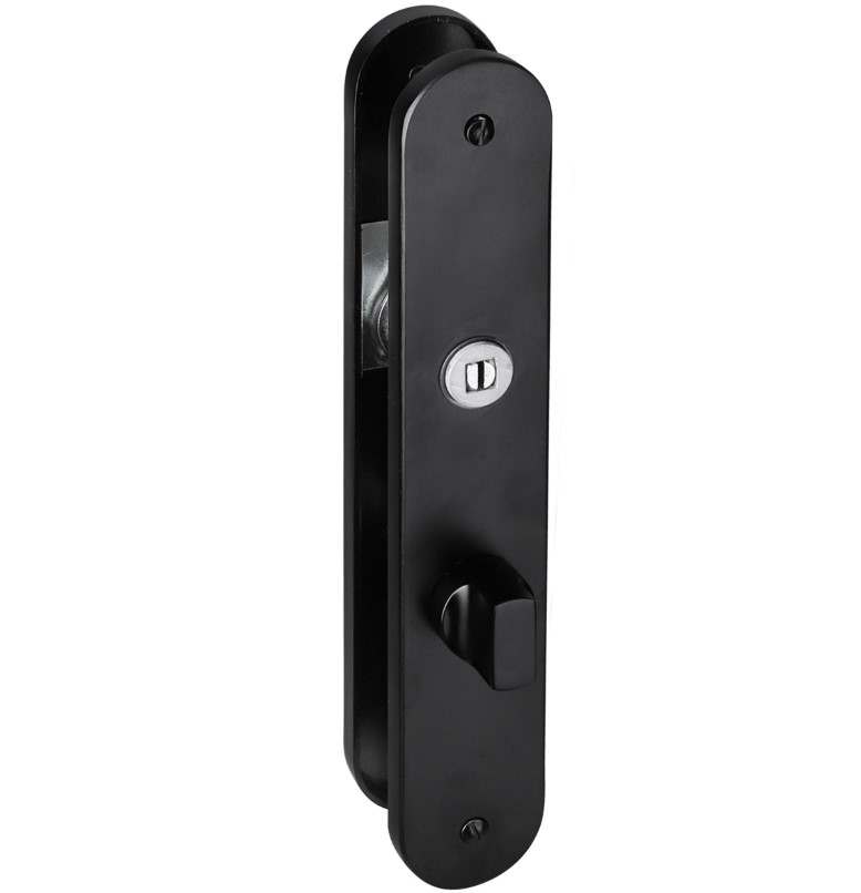 Impresso schild WC63/8 - rond - 230 x 9 x 40 mm - zwart