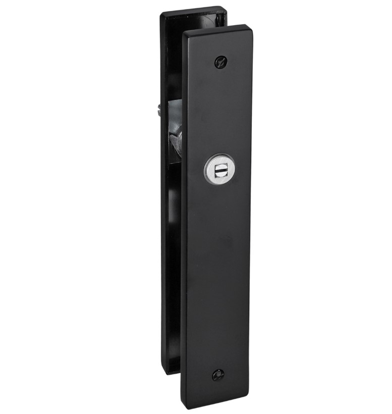 Impresso schild blind, vierkant zwart