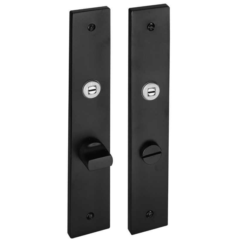 Impresso schild WC63/8 vierkant zwart