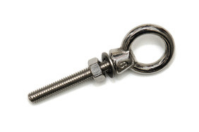 Oogbout 06x80 mm RVS AISI 316