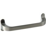 Greep LOCKER 128 mm nikkel mat