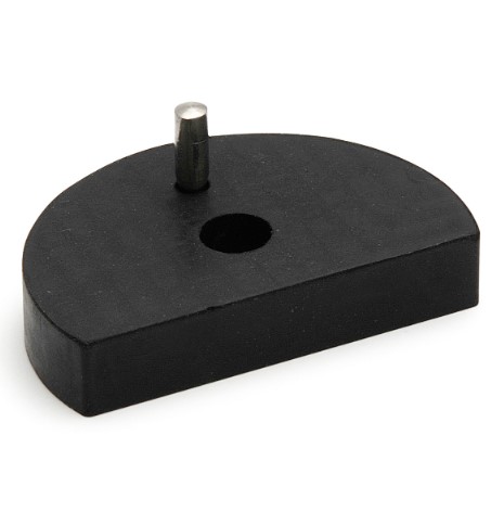 Ophoging deurstopper met zijbuffer 55 mm