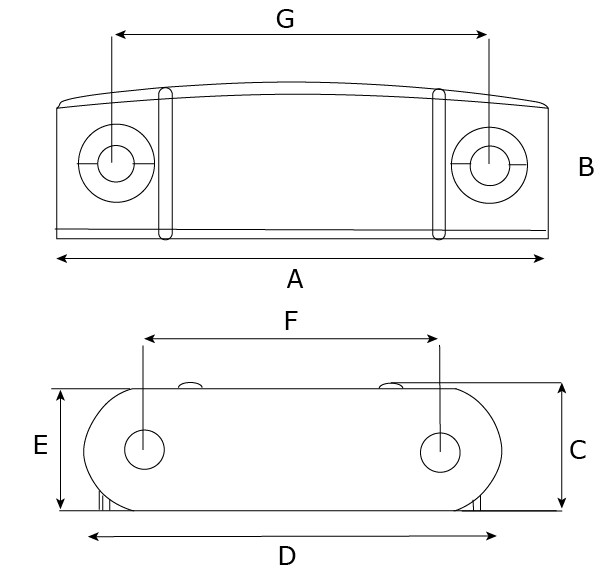 DX Magneetsnapper 6 kg wit - Afbeelding 2