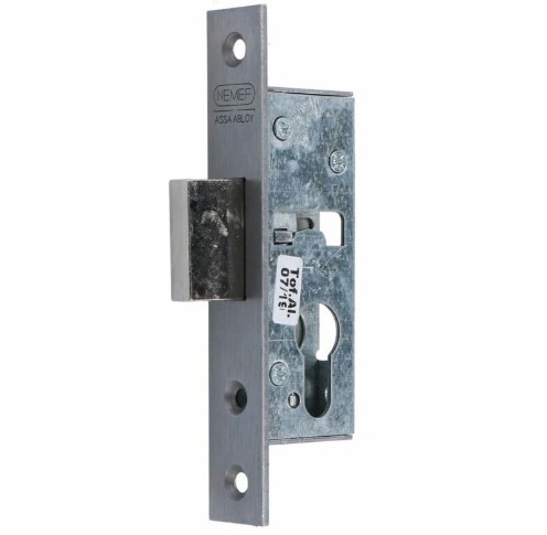 Nemef smalslot 9641/07-25 PC rechthoekige rvs voorplaat